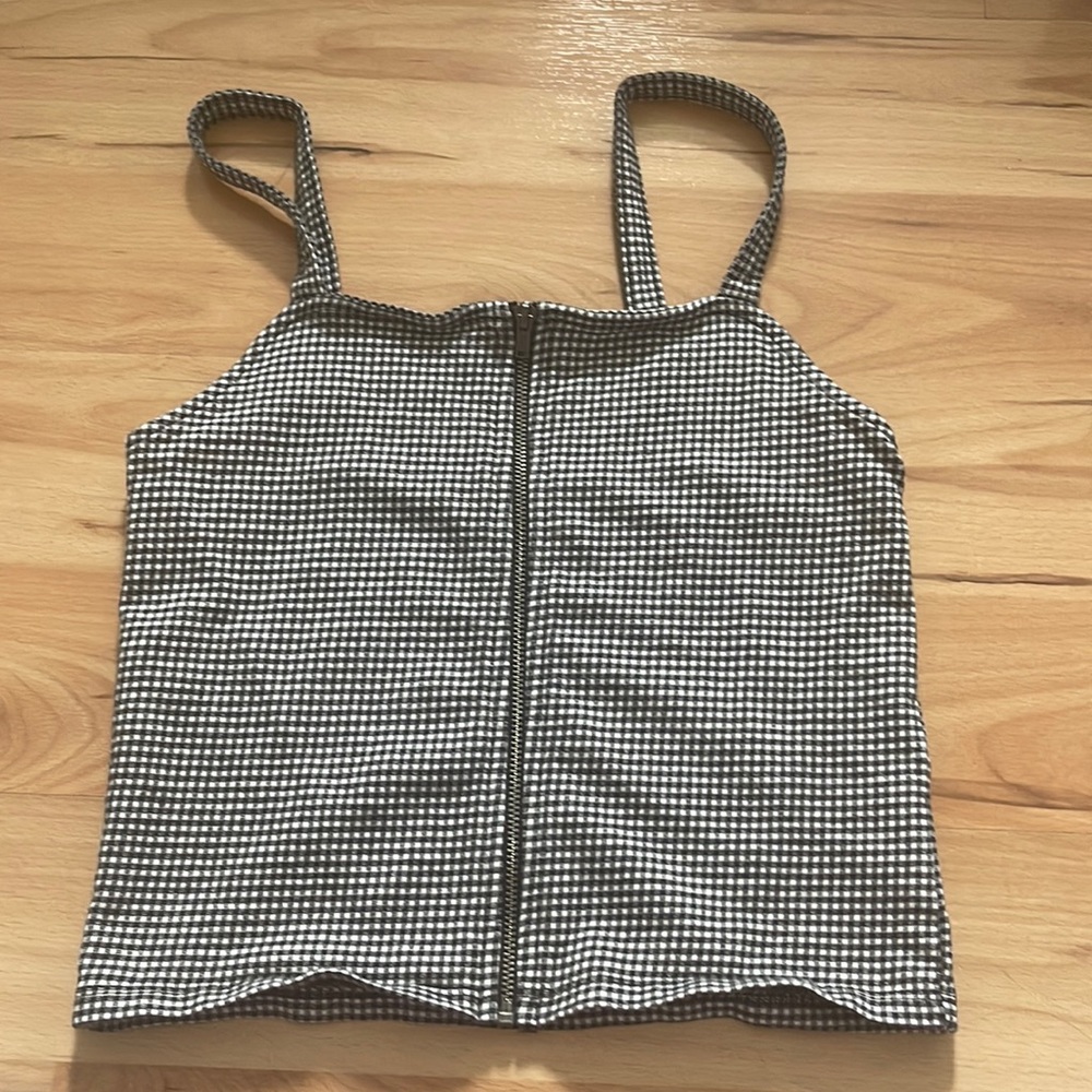 American eagle zip up tank size xs